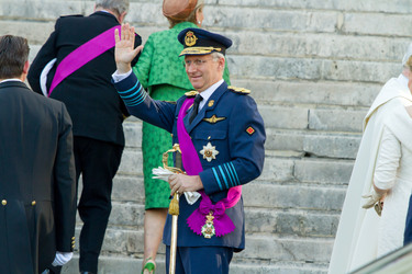Abdankung von König Albert II. und Krönung von König Philippe, Brüssel