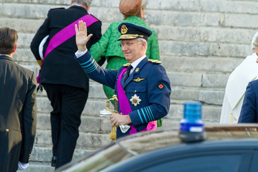 Abdankung von König Albert II. und Krönung von König Philippe, Brüssel