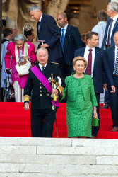 Abdankung von König Albert II. und Krönung von König Philippe, Brüssel