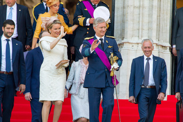 Abdankung von König Albert II. und Krönung von König Philippe, Brüssel