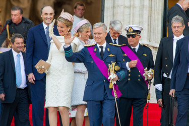 Abdankung von König Albert II. und Krönung von König Philippe, Brüssel