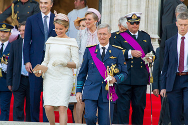 Abdankung von König Albert II. und Krönung von König Philippe, Brüssel