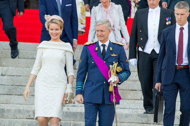 Abdankung von König Albert II. und Krönung von König Philippe, Brüssel