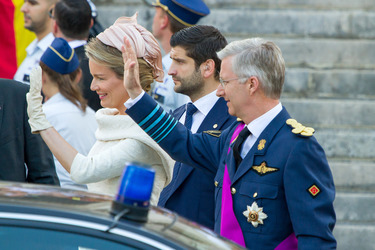 Abdankung von König Albert II. und Krönung von König Philippe, Brüssel