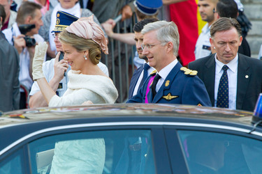 Abdankung von König Albert II. und Krönung von König Philippe, Brüssel