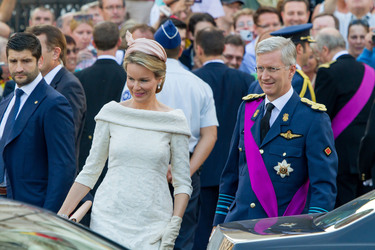Abdankung von König Albert II. und Krönung von König Philippe, Brüssel