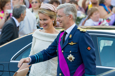 Abdankung von König Albert II. und Krönung von König Philippe, Brüssel