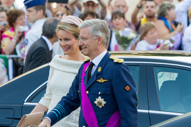Abdankung von König Albert II. und Krönung von König Philippe, Brüssel