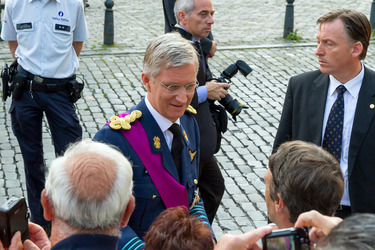 Abdankung von König Albert II. und Krönung von König Philippe, Brüssel