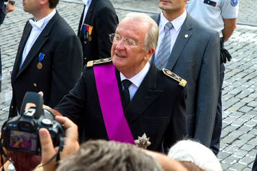 Abdankung von König Albert II. und Krönung von König Philippe, Brüssel