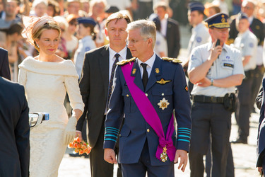 Abdankung von König Albert II. und Krönung von König Philippe, Brüssel