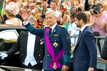 Abdankung von König Albert II. und Krönung von König Philippe, Brüssel