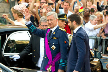 Abdankung von König Albert II. und Krönung von König Philippe, Brüssel