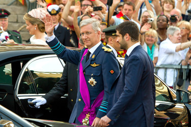 Abdankung von König Albert II. und Krönung von König Philippe, Brüssel