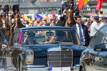 Abdankung von König Albert II. und Krönung von König Philippe, Brüssel