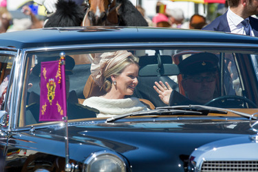 Abdankung von König Albert II. und Krönung von König Philippe, Brüssel