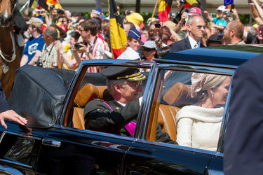 Abdankung von König Albert II. und Krönung von König Philippe, Brüssel