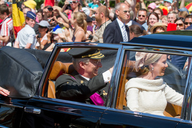 Abdankung von König Albert II. und Krönung von König Philippe, Brüssel