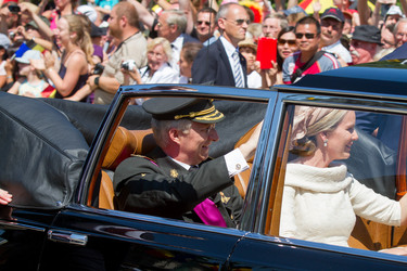 Abdankung von König Albert II. und Krönung von König Philippe, Brüssel
