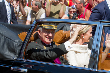 Abdankung von König Albert II. und Krönung von König Philippe, Brüssel