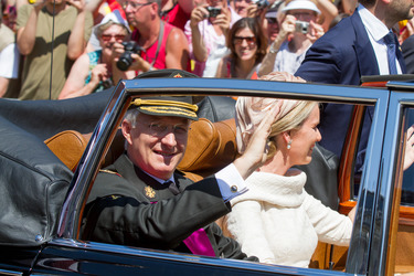 Abdankung von König Albert II. und Krönung von König Philippe, Brüssel
