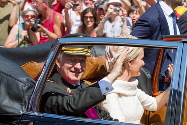 Abdankung von König Albert II. und Krönung von König Philippe, Brüssel