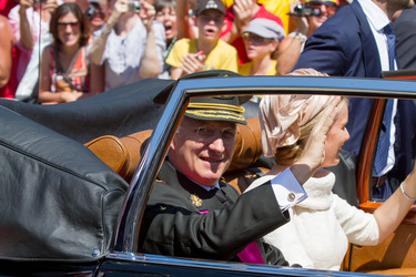 Abdankung von König Albert II. und Krönung von König Philippe, Brüssel