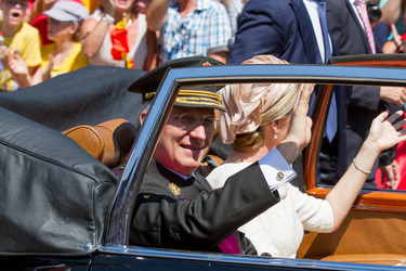 Abdankung von König Albert II. und Krönung von König Philippe, Brüssel