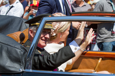 Abdankung von König Albert II. und Krönung von König Philippe, Brüssel