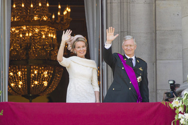 Abdankung von König Albert II. und Krönung von König Philippe, Brüssel