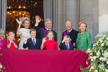 Fabiola von Belgien, Eleonore von Belgien, Gabriel von Belgien, Mathilde von Belgien, Elisabeth von Belgien, Philippe von Belgien, Emmanuel von Belgien, Albert II. von Belgien, Paola von Belgien