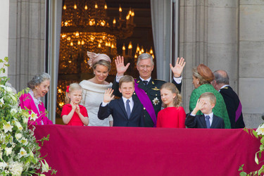 Fabiola von Belgien, Eleonore von Belgien, Gabriel von Belgien, Mathilde von Belgien, Elisabeth von Belgien, Philippe von Belgien, Emmanuel von Belgien, Albert II. von Belgien, Paola von Belgien