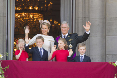 Eleonore von Belgien, Gabriel von Belgien, Mathilde von Belgien, Elisabeth von Belgien, Philippe von Belgien, Emmanuel von Belgien