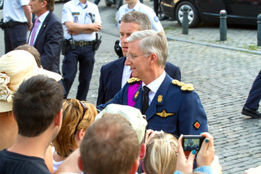 Abdankung von König Albert II. und Krönung von König Philippe, Brüssel