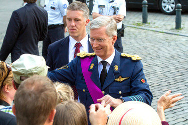 Abdankung von König Albert II. und Krönung von König Philippe, Brüssel