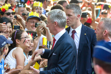 Abdankung von König Albert II. und Krönung von König Philippe, Brüssel