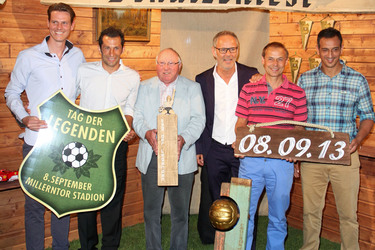 'Tag der Legenden' Pressekonferenz, Hamburg