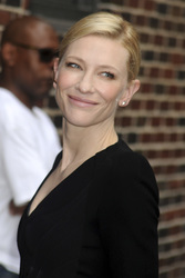 Cate Blanchett bei der 'Late Show With David Letterman', New York