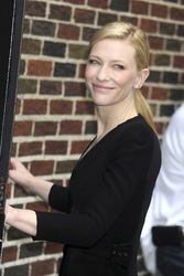 Cate Blanchett bei der 'Late Show With David Letterman', New York