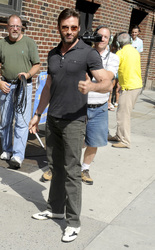 Hugh Jackman bei der 'Late Show With David Letterman', New York