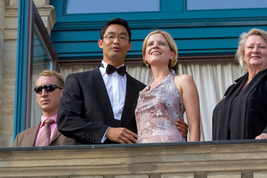 Philipp Rösler mit Ehefrau Wiebke Rösler