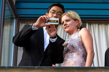 Philipp Rösler mit Ehefrau Wiebke Rösler