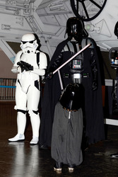 Star Wars Fans - Stormtrooper und Darth Vader