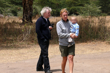 Simon Rattle, Magdalena Kozená mit Sohn Milos