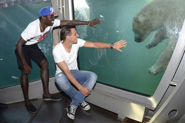 Hannover 96 Spieler im Zoo, Hannover