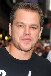 Matt Damon besucht die 'Late Show With David Letterman', New York