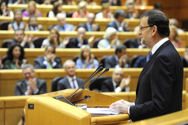 Mariano Rajoy at Congress, Madrid