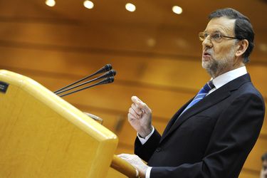 Mariano Rajoy at Congress, Madrid