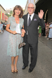 Günther Maria Halmer und Frau Claudia