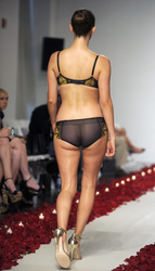 Rococo Dessous 24 Karat Gold Lingerie Fashion Show, New York